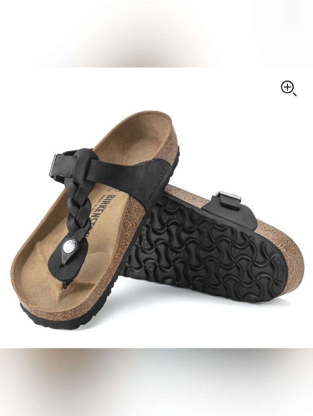 Birkenstock Gizeh Braided Oiled Leather